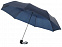 Зонт Ida трехсекционный 21,5, темно-синий с логотипом в Москве заказать по выгодной цене в кибермаркете AvroraStore