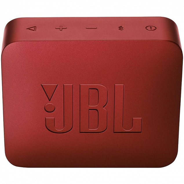 Беспроводная колонка JBL GO 2, красная с логотипом в Москве заказать по выгодной цене в кибермаркете AvroraStore