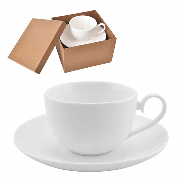 Чайная пара  "Классика" в подарочной упаковке с логотипом в Москве заказать по выгодной цене в кибермаркете AvroraStore