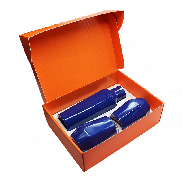 Набор Edge Box E2 W, синий с логотипом в Москве заказать по выгодной цене в кибермаркете AvroraStore