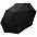 Зонт складной Fiber Magic, черный с логотипом в Москве заказать по выгодной цене в кибермаркете AvroraStore