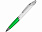 Ручка шариковая Призма, белый/зеленый с логотипом в Москве заказать по выгодной цене в кибермаркете AvroraStore