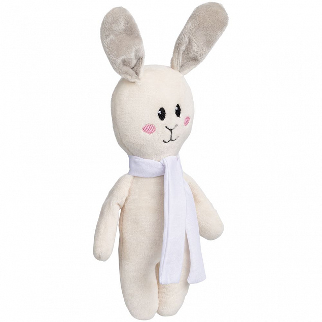 Игрушка Beastie Toys, заяц с белым шарфом с логотипом в Москве заказать по выгодной цене в кибермаркете AvroraStore