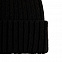 Шапка Uni, черная с логотипом в Москве заказать по выгодной цене в кибермаркете AvroraStore