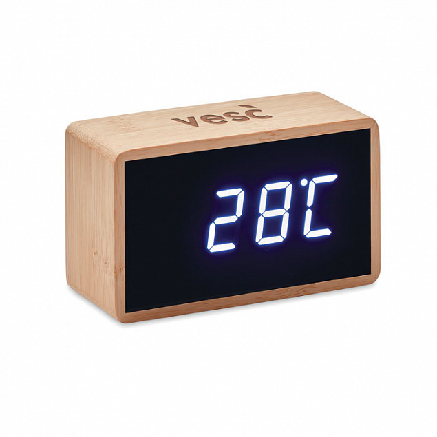 Часы из бамбука с логотипом в Москве заказать по выгодной цене в кибермаркете AvroraStore