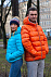 Куртка пуховая мужская Tarner, серая с логотипом в Москве заказать по выгодной цене в кибермаркете AvroraStore