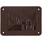 Лейбл Etha Nubuсk, XL, темно-коричневый с логотипом в Москве заказать по выгодной цене в кибермаркете AvroraStore