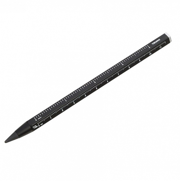 Вечный карандаш Construction Endless, черный с логотипом в Москве заказать по выгодной цене в кибермаркете AvroraStore