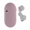 Наушники беспроводные GEOZON WAVE, с зарядным боксом, покрытие soft touch, розовые с логотипом в Москве заказать по выгодной цене в кибермаркете AvroraStore