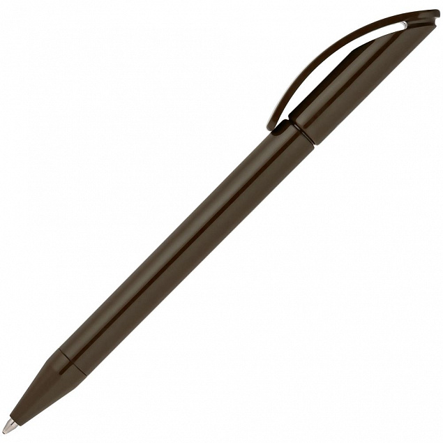 Ручка шариковая Prodir DS3 TJJ Regenerated, серо-коричневая с логотипом в Москве заказать по выгодной цене в кибермаркете AvroraStore