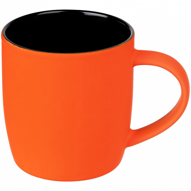 Набор Color Block, оранжевый с черным с логотипом в Москве заказать по выгодной цене в кибермаркете AvroraStore