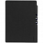 Ежедневник Flexpen Black, недатированный, черный с синим с логотипом в Москве заказать по выгодной цене в кибермаркете AvroraStore