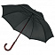 Зонт-трость Unit Reflect, черный с логотипом в Москве заказать по выгодной цене в кибермаркете AvroraStore