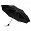 Зонт складной Light, черный с логотипом в Москве заказать по выгодной цене в кибермаркете AvroraStore