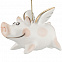 Фарфоровая елочная игрушка Piggy Wingy с логотипом в Москве заказать по выгодной цене в кибермаркете AvroraStore