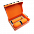 Набор Hot Box C2 (софт-тач) G,оранжевый с логотипом в Москве заказать по выгодной цене в кибермаркете AvroraStore