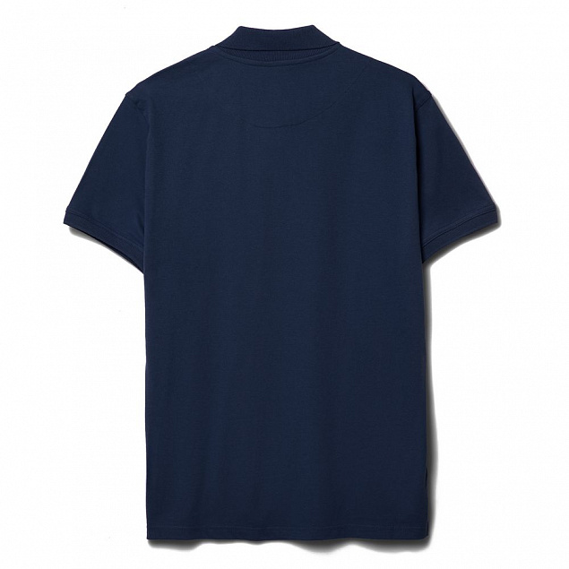 Рубашка поло мужская Virma Stretch, темно-синяя с логотипом в Москве заказать по выгодной цене в кибермаркете AvroraStore