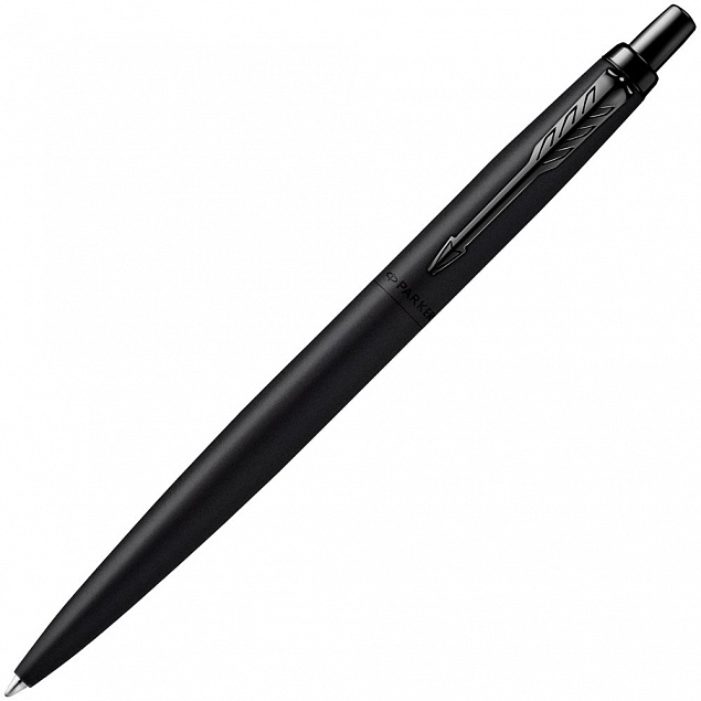 Ручка шариковая Parker Jotter XL Monochrome Black, черная с логотипом в Москве заказать по выгодной цене в кибермаркете AvroraStore