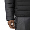 Куртка мужская Outdoor, серая с черным с логотипом в Москве заказать по выгодной цене в кибермаркете AvroraStore