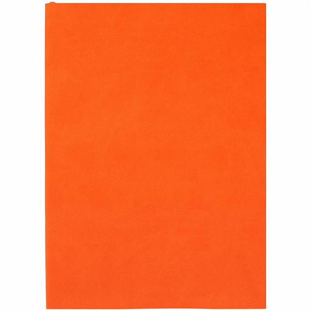 Ежедневник Flat, недатированный, оранжевый с логотипом в Москве заказать по выгодной цене в кибермаркете AvroraStore