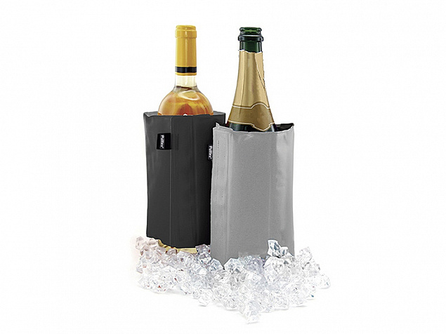 Охладитель-чехол для бутылки вина или шампанского Cooling wrap с логотипом в Москве заказать по выгодной цене в кибермаркете AvroraStore