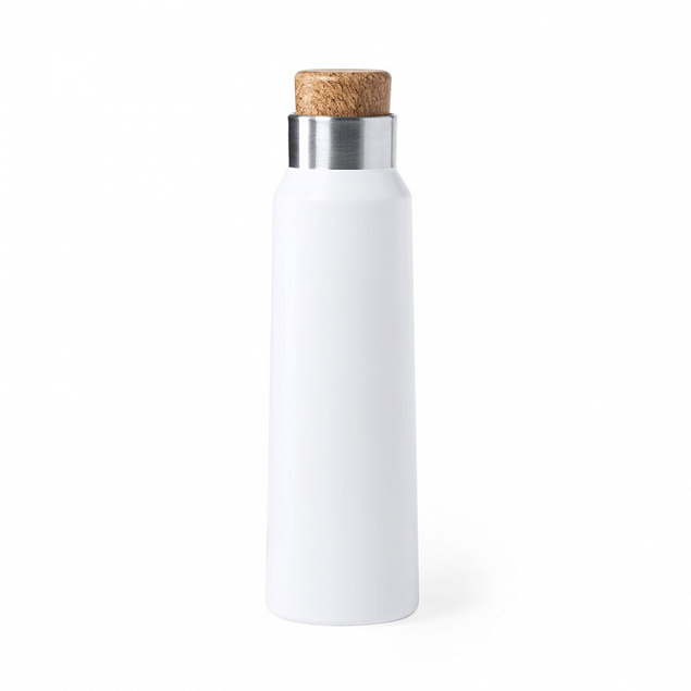 Бутылка для воды ANUKIN, белая, 770 мл, нержавеющая сталь с логотипом в Москве заказать по выгодной цене в кибермаркете AvroraStore