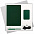 Подарочный набор Spark, зеленый (ежедневник, ручка, аккумулятор) с логотипом в Москве заказать по выгодной цене в кибермаркете AvroraStore
