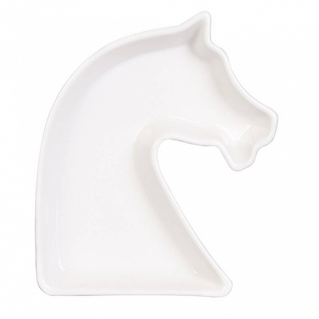 Тарелка из серии «Ход конем» с логотипом в Москве заказать по выгодной цене в кибермаркете AvroraStore