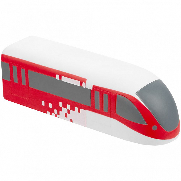 Антистресс «Поезд», белый с красным с логотипом в Москве заказать по выгодной цене в кибермаркете AvroraStore