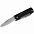 Туристический нож Liten Halp, черный с логотипом в Москве заказать по выгодной цене в кибермаркете AvroraStore