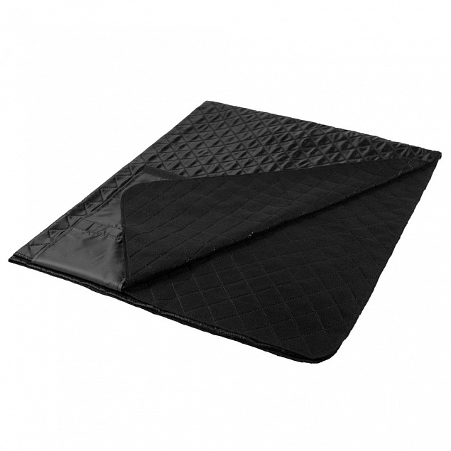 Плед для пикника Comfy, черный с логотипом в Москве заказать по выгодной цене в кибермаркете AvroraStore