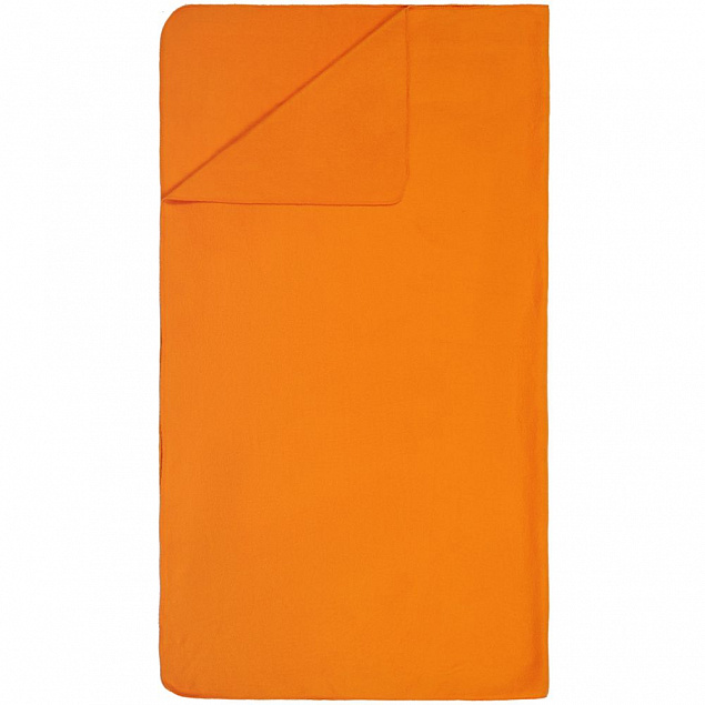 Дорожный плед Voyager, оранжевый с логотипом в Москве заказать по выгодной цене в кибермаркете AvroraStore