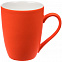 Кружка Good Morning с покрытием софт-тач, оранжевая с логотипом в Москве заказать по выгодной цене в кибермаркете AvroraStore