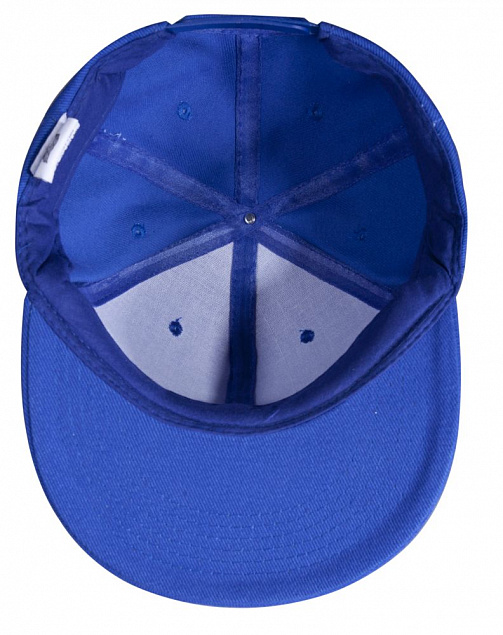 Бейсболка Unit Snapback с прямым козырьком, ярко-синяя с логотипом в Москве заказать по выгодной цене в кибермаркете AvroraStore