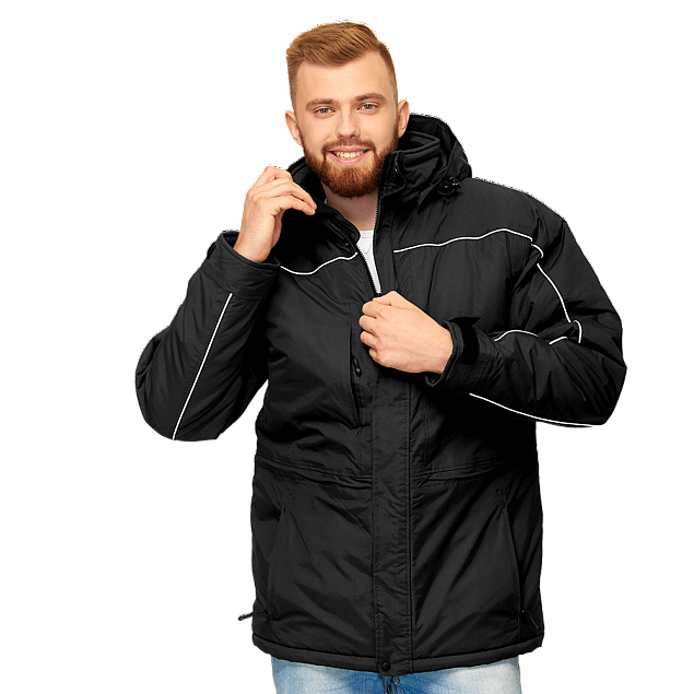 Куртка StanNorth Чёрный с логотипом в Москве заказать по выгодной цене в кибермаркете AvroraStore
