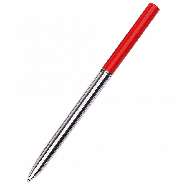 Ручка металлическая Avenue, красная с логотипом в Москве заказать по выгодной цене в кибермаркете AvroraStore