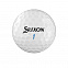 Набор мячей для гольфа Srixon AD333 Pure White с логотипом в Москве заказать по выгодной цене в кибермаркете AvroraStore