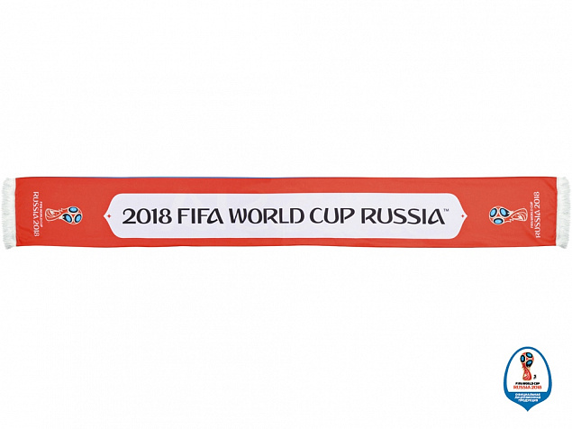 Шарф Россия трикотажный 2018 FIFA World Cup Russia™ с логотипом в Москве заказать по выгодной цене в кибермаркете AvroraStore