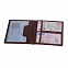 Чехол для документов Classic, коричневый с логотипом в Москве заказать по выгодной цене в кибермаркете AvroraStore
