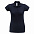 Рубашка поло женская Heavymill темно-синяя с логотипом в Москве заказать по выгодной цене в кибермаркете AvroraStore