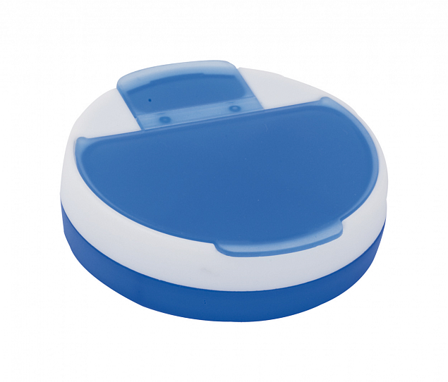Таблетница,синий с логотипом  заказать по выгодной цене в кибермаркете AvroraStore