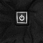 Жилет с подогревом Thermalli Zermatt, черный с логотипом в Москве заказать по выгодной цене в кибермаркете AvroraStore