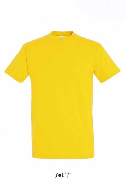 Фуфайка (футболка) IMPERIAL мужская,Жёлтый 3XL с логотипом в Москве заказать по выгодной цене в кибермаркете AvroraStore