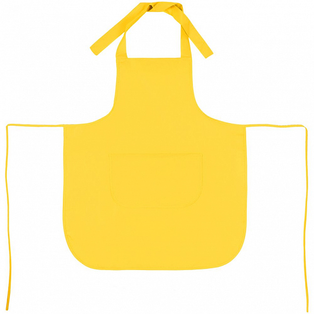 Фартук Neat, желтый с логотипом в Москве заказать по выгодной цене в кибермаркете AvroraStore