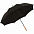 Зонт-трость Nature Stick AC, черный с логотипом в Москве заказать по выгодной цене в кибермаркете AvroraStore
