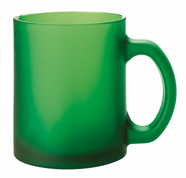 Кружка Foggy матовая, зеленая с логотипом в Москве заказать по выгодной цене в кибермаркете AvroraStore