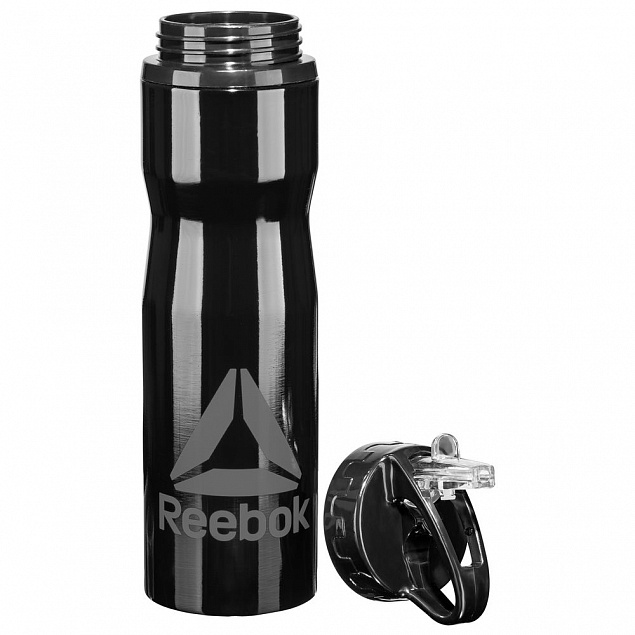 Бутылка для воды MT Bottle, черная с логотипом в Москве заказать по выгодной цене в кибермаркете AvroraStore