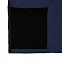 Куртка флисовая унисекс Manakin, темно-синяя с логотипом в Москве заказать по выгодной цене в кибермаркете AvroraStore
