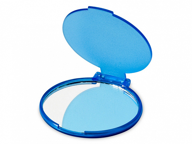 Зеркало Carmen, синий прозрачный с логотипом в Москве заказать по выгодной цене в кибермаркете AvroraStore