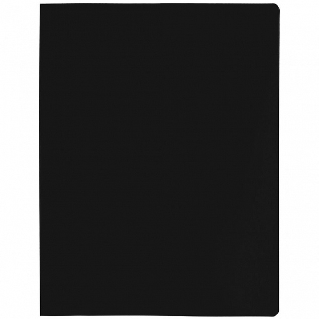 Папка с прижимом Expert, черная с логотипом в Москве заказать по выгодной цене в кибермаркете AvroraStore